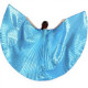 Ailes d'isis de danse orientale turquoise opaque - 1