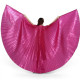 Ailes d'isis de danse orientale fushia opaque - 1