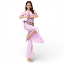 Tenue d'entraînement de danse orientale 2 pièces couleur parme