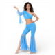 Tenue pour cours de danse orientale turquoise - 1