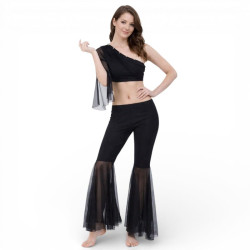 Tenue pour cours de danse orientale noir - 1