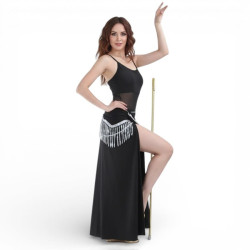 Tenue de cours de danse orientale noir - 1