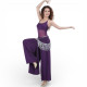 Tenue de cours de danse orientale violet - 1