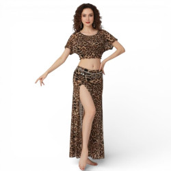 Costume de danse imprimé léopard - 1