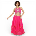 Costume de danse orientale fuschia