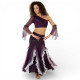 Tenue orientale top jupe violet - 1