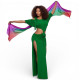 Tenue de danse orientale nouvelle collection spécial stage - verte