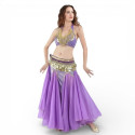 Ensemble de danse orientale sirène violet