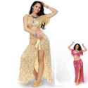 Costume de danse orientale brillant femme