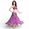 Ensemble complet de danse orientale violet
