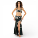 Costume semi pro de danse orientale noir