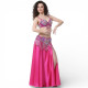 Costume de danse orientale 3 pièces fuschia - 1
