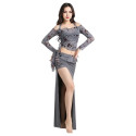 Costume de scène oriental jupe longue et top