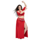 Costume de danse orientale rouge ou noir Taille XL/2XL - 2