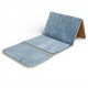 Tapis de prière pliable avec dossier velours - 55