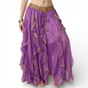 Jupe de danse orientale violet