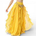Jupe de danse orientale jaune