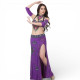 Costume de danse orientale 4 pièces violet - 1