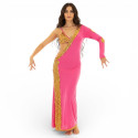 Robe baladi/Saidi de danse orientale fuschia