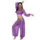 Tenue orientale top sarouel violet - 1