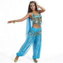 Costume Jasmine 2 pièce bleu ciel