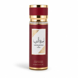 Brume parfumée Laxuria Royale 100 ml pour le corps et les cheveux sur fond blanc