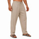 Pantalon sous qamis homme beige sable