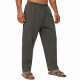 Pantalon sous qamis homme gris kaki