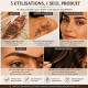 Utilisations du henné Neeta pour motifs décoratifs, coloration temporaire des sourcils et mèches