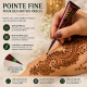 Application du henné naturel Neeta et évolution de la couleur brun après 24 heures