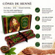 Guide d'utilisation des cônes de henné naturel Neeta étape par étape pour réaliser un motif mehndi