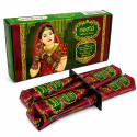 Henné Naturel Boîte de 4 Cônes Neeta 25 g – Couleur Brun Intense