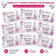 Assortiment de mini bindis autocollants colorés modèles variables selon arrivage