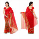 Sari rouge traditionnel pour mariage indien et cérémonie familiale