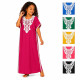 Gandoura fille brodée du 4 au 14 ans disponible en plusieurs coloris