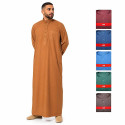 Djellaba homme col mao couleur DAFFAH