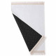 Dessous du tapis de prière uni avec surface antidérapante