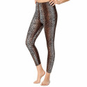 Legging léopard marron