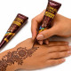 Cône de henné Rimal Silk Maroon 25 g – Teinte marron - 2