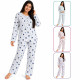 Pyjama femme robe de nuit disponible en 4 coloris