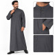 qamis-style-saoudien-gris-fonce