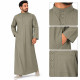 qamis-style-saoudien-kaki-clair