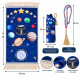 Kit tapis de prière enfant avec tasbih 99 grains et housse – dimensions