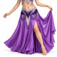 Ceinture de danse orientale perlée violette