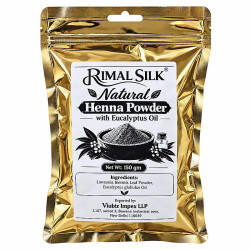 Henné en poudre à l'eucalyptus Rimal Silk 150 g