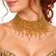 Collier élastique doré - 1