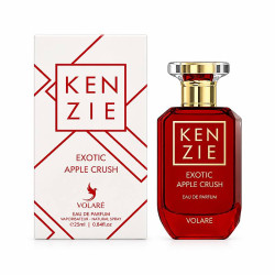 Eau de parfum Kenzie Exotic Apple Crush Volaré 25 ml à la pomme rouge, flacon rouge et boîte d'origine