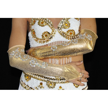 Gants de bras de danse orientale
