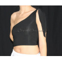 Top de danse orientale noir