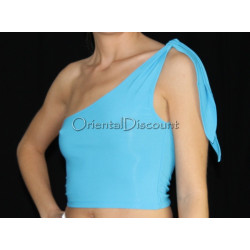 Top de danse orientale turquoise